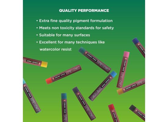 Cray-Pas Expressionist Oil Pastel Set 12 Colors